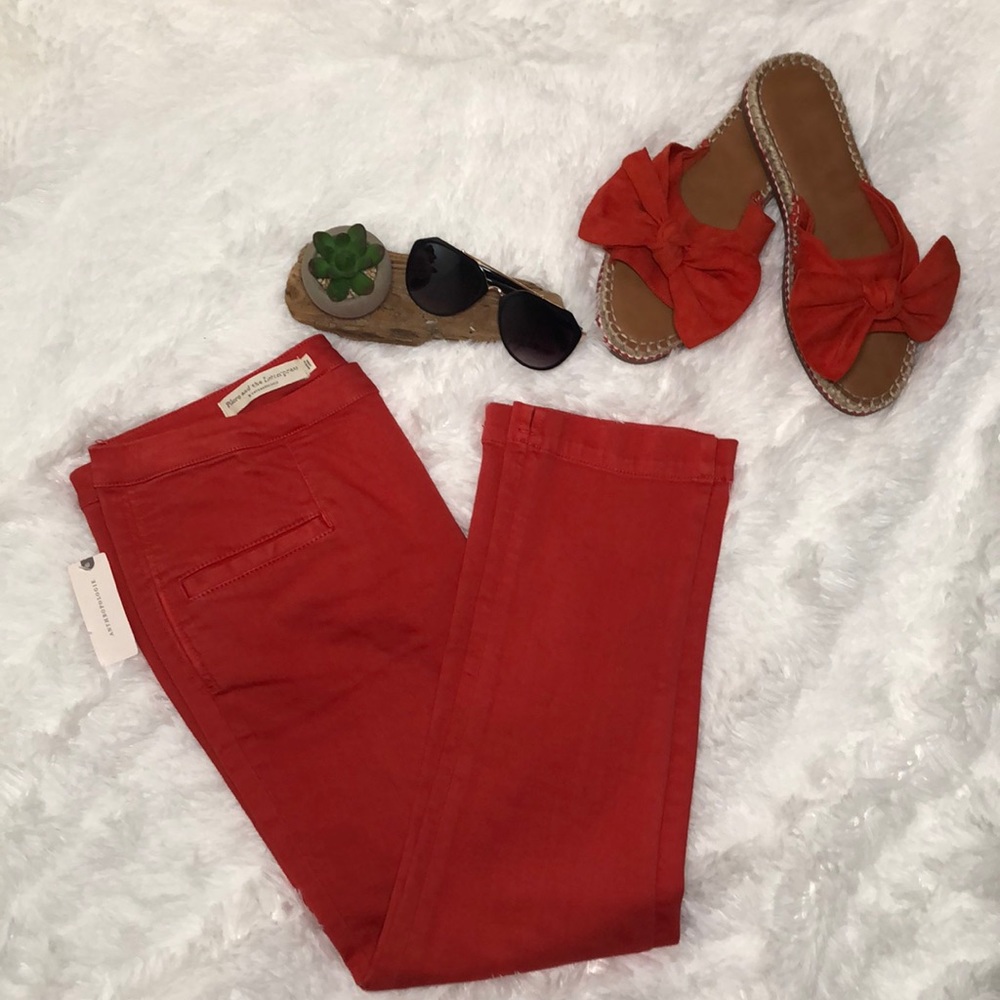 Anthropologie Pilcro Highrise crop denim legging